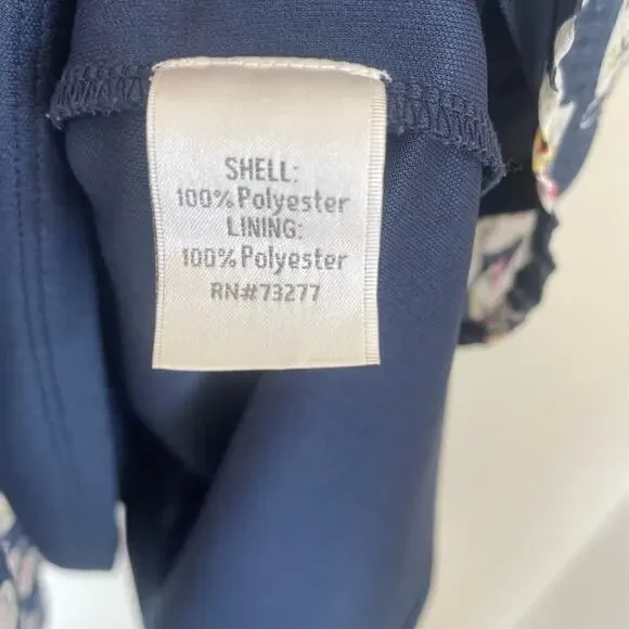 Lauren Conrad Disney Alice in Wonderland Floral Teapot Teacup Sundress Sz L - Picture 8 of 16